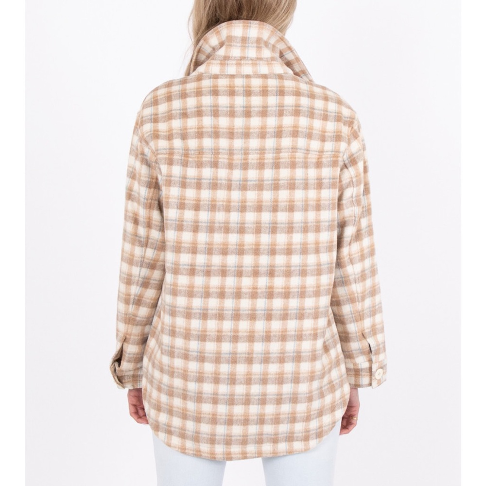 LeLaLo ladies flannel shacket - Picture 2 of 8